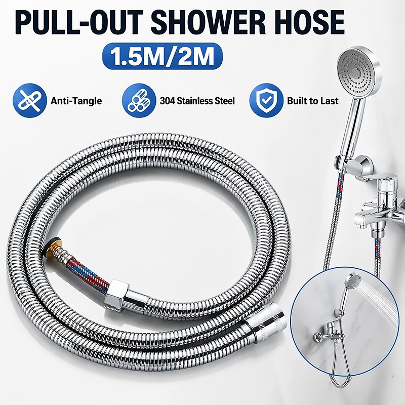 Flexible Hose Braided - Mangueira de Chuveiro Trançada em Aço