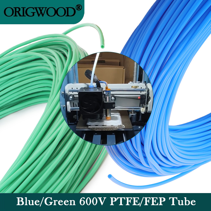 Ptfe Tape Thread - Tubo PTFE Azul/Verde 600V Diâmetro 2