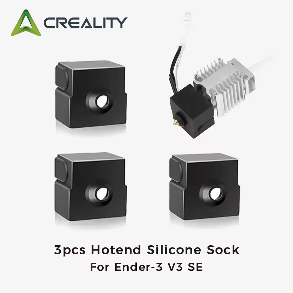 Creality Printer Ender 3 V3 - Meias de Silicone Resistentes ao Calor