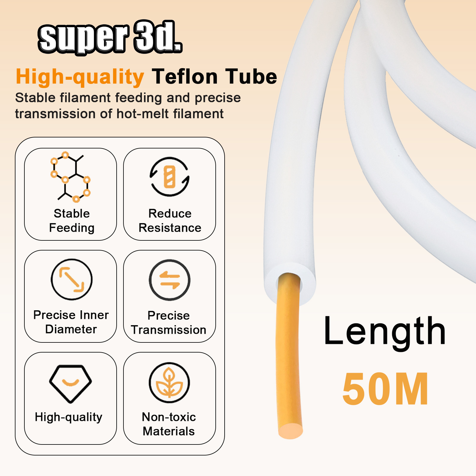 Tubo de PTFE para Impressora 3 - Ptfe Tape Thread avaliação e preço