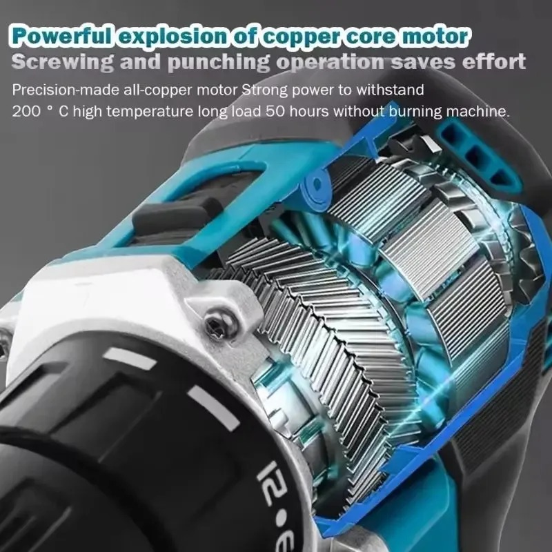 Furadeira/Parafusadeira Elétri - Makita Drill Ddf484 avaliação e preço