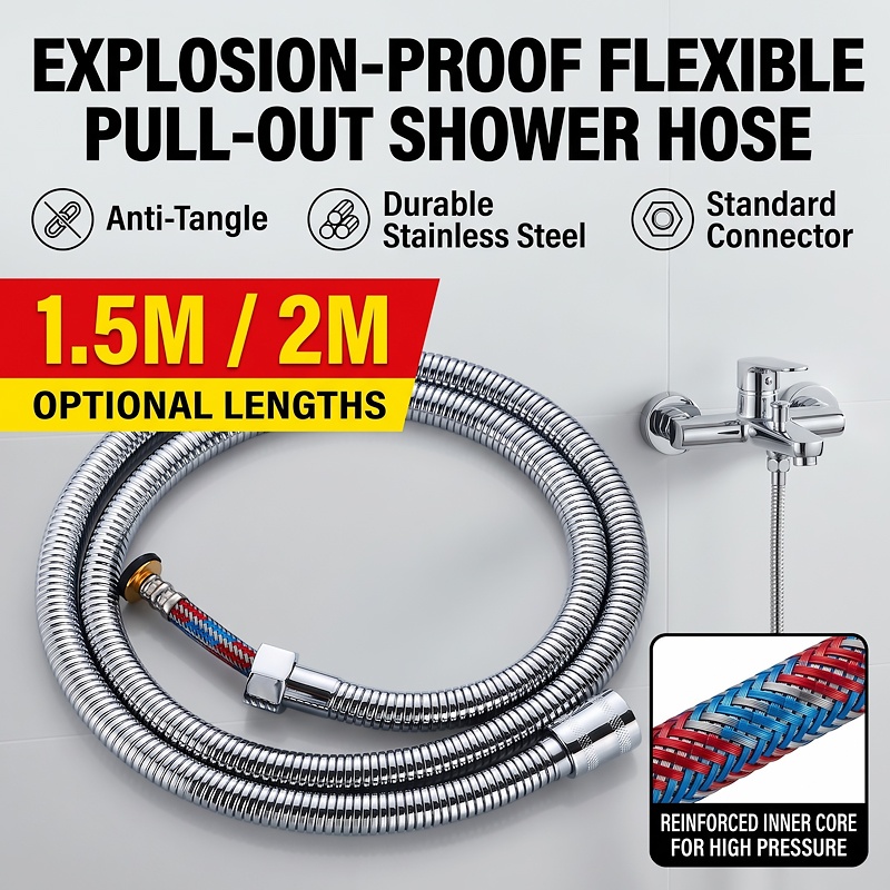 Mangueira de Chuveiro Trançada - Flexible Hose Braided avaliação e preço