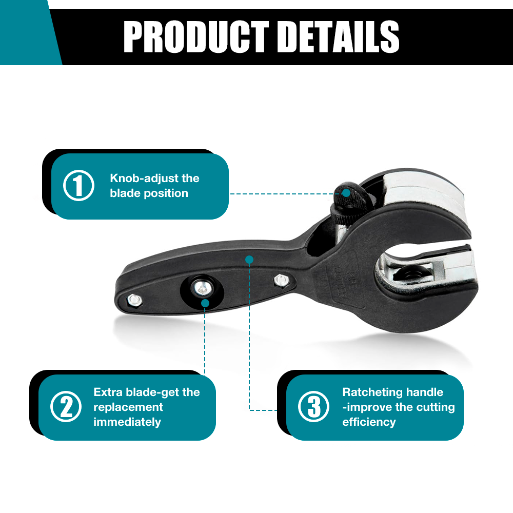 Cortador de tubos com catraca  - Pipe Cutter Ratchet avaliação e preço