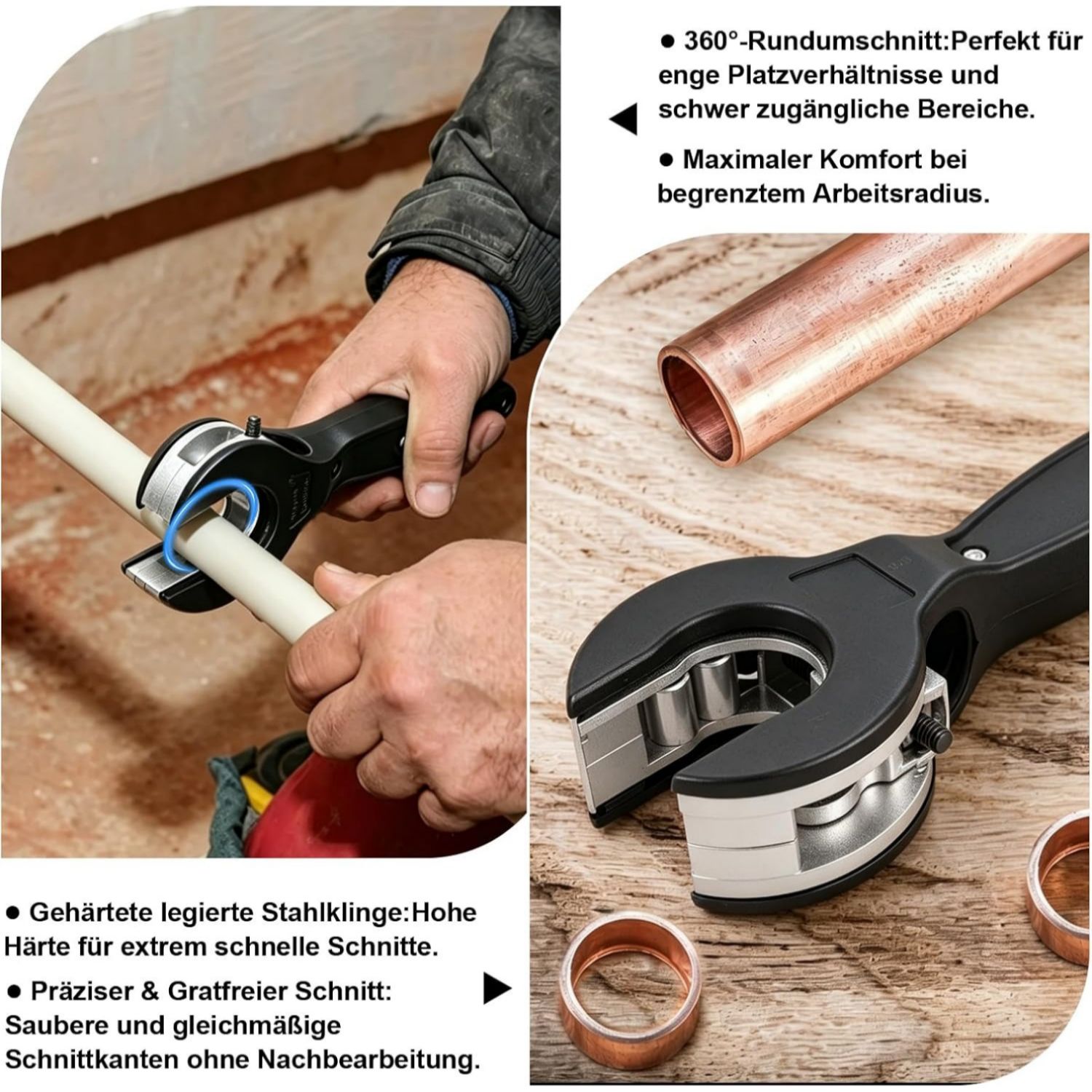 Conjunto de Cortadores de Tubo - Pipe Cutter Ratchet avaliação e preço