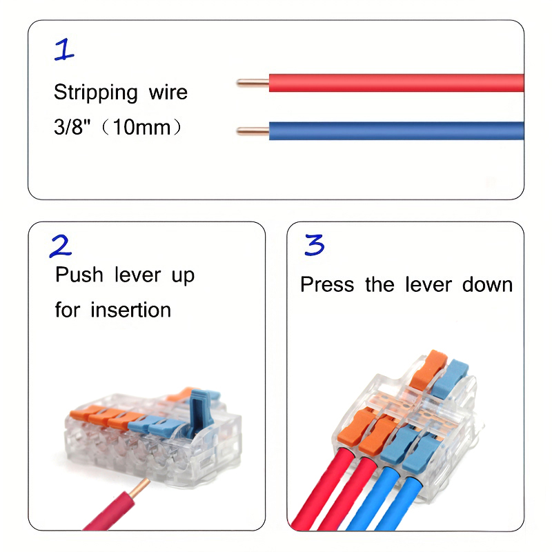 10/50 pces conector de fio ráp - Push Fit Connector avaliação e preço