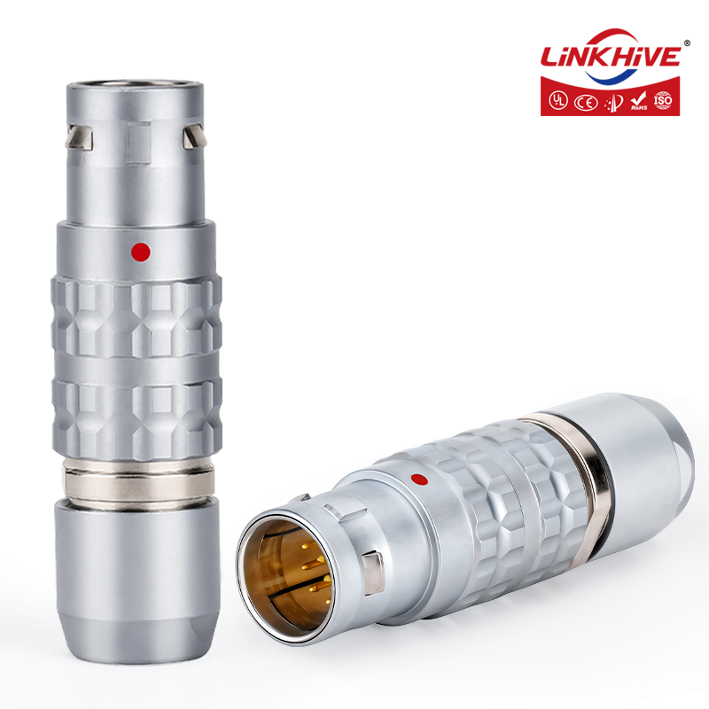 Conector Circular LEMO FGG Com - Push Fit Connector avaliação e preço